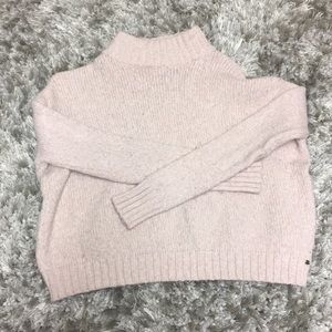 American Eagle Pink Turtleneck sweater